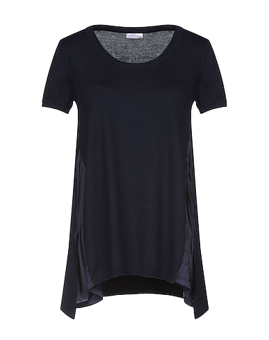 ROSSOPURO Sweater Midnight blue 75% Silk, 25% Cotton, Elastane