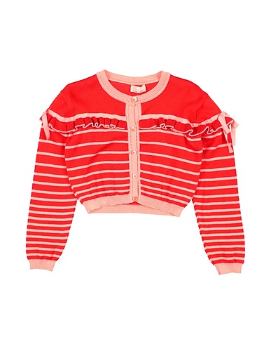 ELISABETTA FRANCHI Cardigan Rosso 100% Cotone
