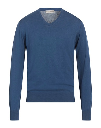 CASHMERE COMPANY Sweater Navy 70% Cotton, 15% Cashmere, 15% Silk