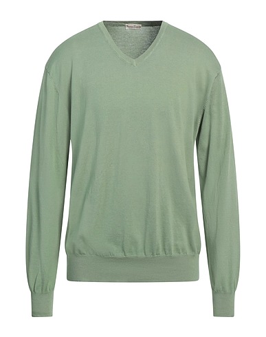 CASHMERE COMPANY Jumper Sage green 70% Cotton, 15% Cashmere, 15% Silk