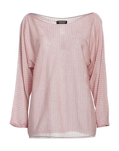 TWINSET Jumper Pink 78% Viscose, 12% Metallic fiber, 10% Polyamide