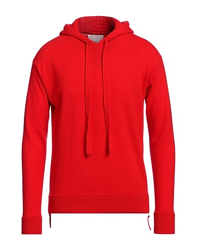 LANEUS Jumper Red 100% Super 100s Wool