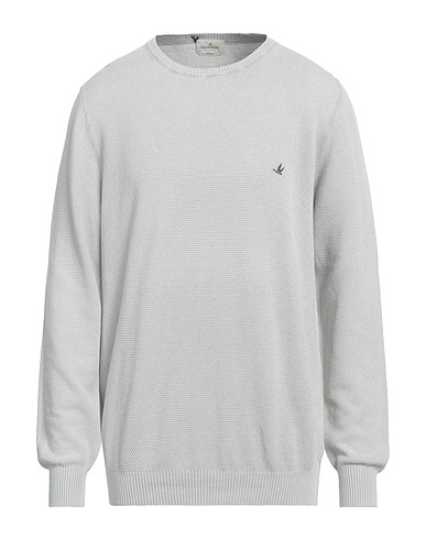 BROOKSFIELD Pullover Grigio chiaro 100% Cotone