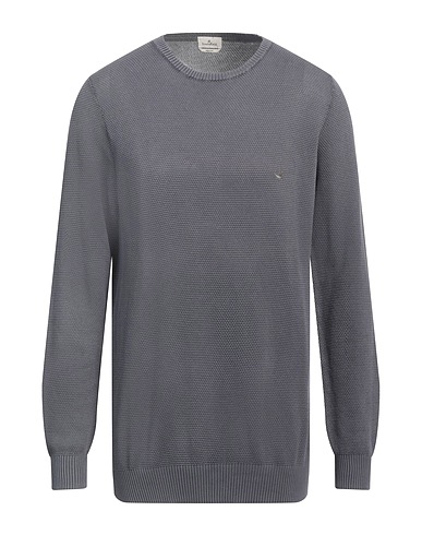 BROOKSFIELD Pullover Grau 100% Baumwolle