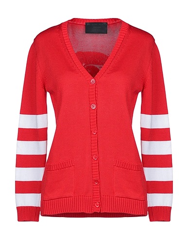 PHILIPP PLEIN Strickjacke Rot 100% Baumwolle