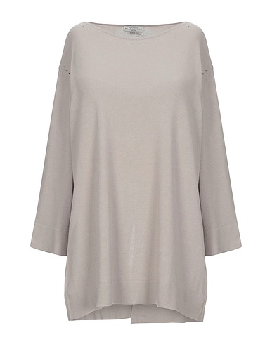 BALLANTYNE Jumper Light grey 88% Viscose, 12% Polyester