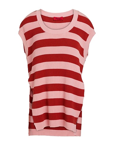 THE GIGI Maglia Gilet Rosa 100% Cotone