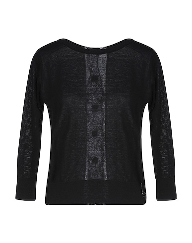 TWINSET Pullover Schwarz 63% Baumwolle, 37% Viskose