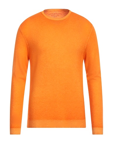 ORIGINAL VINTAGE STYLE Maglia in Cachemire Arancione 100% Cachemire