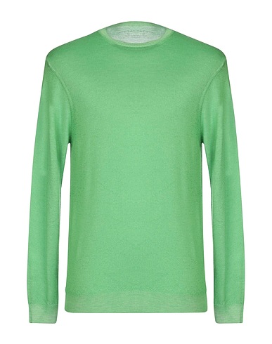 ORIGINAL VINTAGE STYLE Maglia in Cachemire Verde 100% Cachemire