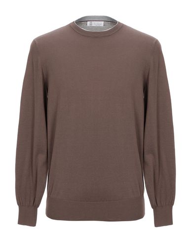 Brunello Cucinelli Sweater In Dark Brown