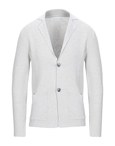 DANIELE FIESOLI Blazers Hellgrau 100% Baumwolle