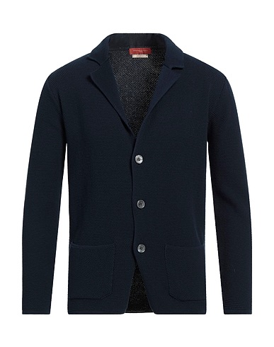 DANIELE FIESOLI Blazer Midnight blue 100% Cotton