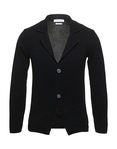 DANIELE FIESOLI Blazer Black 100% Cotton