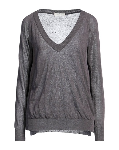 ZANONE Jumper Grey 85% Linen, 15% Polyamide