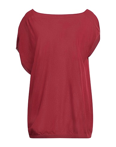 I'M ISOLA MARRAS Sleeveless sweater Burgundy 88% Cotton, 12% Polyamide