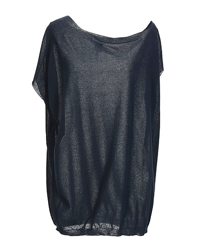 I'M ISOLA MARRAS Maglia Gilet Blu notte 88% Cotone, 12% Poliammide
