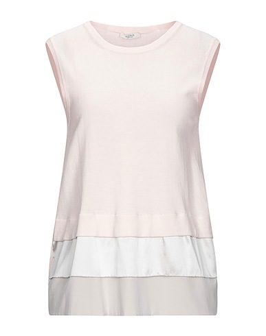 PESERICO Jumper Light pink 100% Cotton, Silk, Elastane