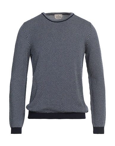 BROOKSFIELD Jumper Navy blue 100% Cotton