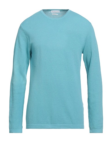 DANIELE FIESOLI Jumper Sky blue 100% Cotton