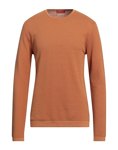 DANIELE FIESOLI Jumper Camel 100% Cotton