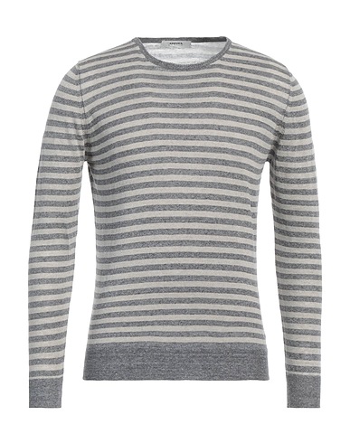 ALPHA STUDIO Pullover Khaki 100% Lino