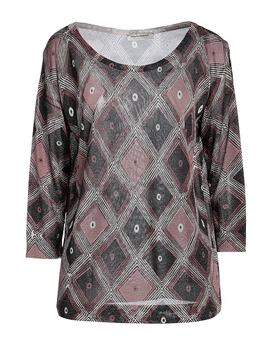 ANGELO MARANI Jumper Light brown 80% Viscose, 20% Polyester