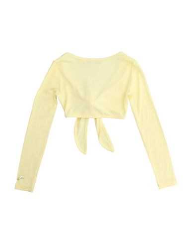 Shop Patrizia Pepe Toddler Girl Wrap Cardigans Yellow Size 4 Viscose, Elastane