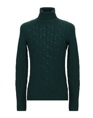 DRUMOHR Polo neck Emerald green 100% Wool