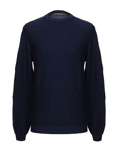 DANIELE FIESOLI Jumper Midnight blue 100% Merino Wool