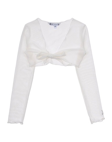 PATRIZIA PEPE Shrug White 85% Polyamide, 15% Elastane