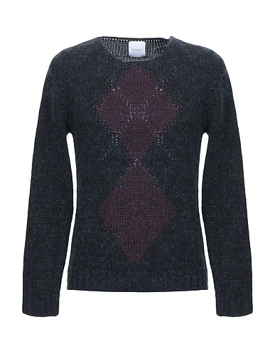 BELLWOOD Sweater Midnight blue 47% Acrylic, 16% Wool, 14% Synthetic fibers, 13% Alpaca wool, 10% Mohair wool