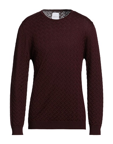 BELLWOOD Jumper Chocolate brown 50% Merino Wool, 50% Acrylic