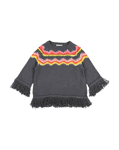 TWINSET Jumper Charcoal 55% Cotton, 30% Polyester, 15% Wool