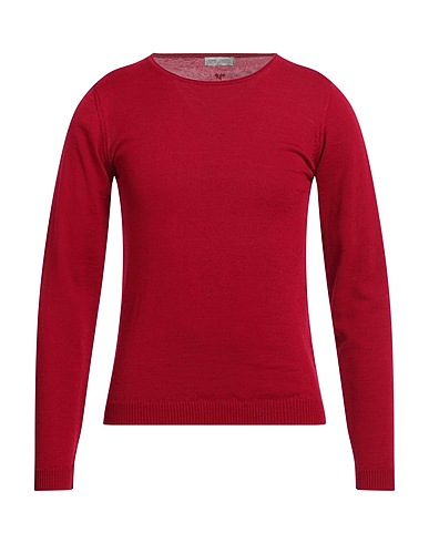 DANIELE ALESSANDRINI HOMME Pullover Rosso 50% Acrilico, 50% Lana