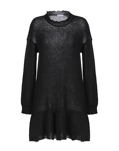 REDValentino Sweater Black 57% Mohair wool , 34% Polyamide, 9% Virgin Wool
