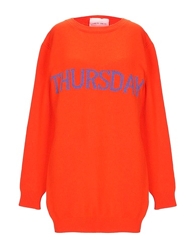 ALBERTA FERRETTI Sweater Orange 70% Virgin Wool, 30% Cashmere