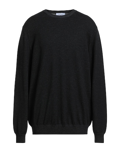 GRAN SASSO Jumper Black 100% Virgin Wool