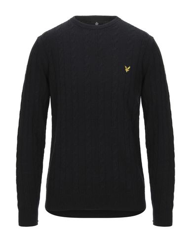 Lyle & Scott Crew Neck Sweatshirt - Jet Black In Black