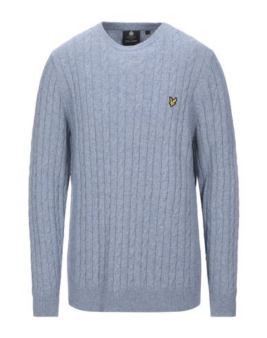 Lyle & Scott Sweaters In Sky Blue