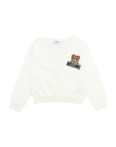 MOSCHINO BABY Cardigan Ivory 80% Cotton, 20% Wool