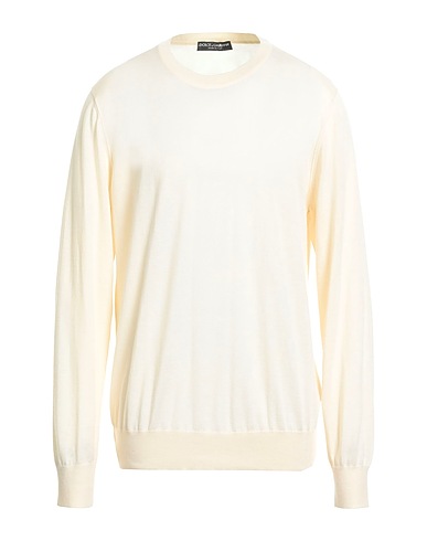 DOLCE&GABBANA Kaschmirpullover  Elfenbein 100% Kaschmir