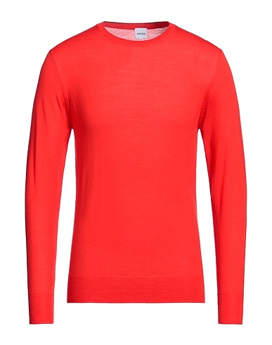 ASPESI Pullover Rosso pomodoro 100% Lana