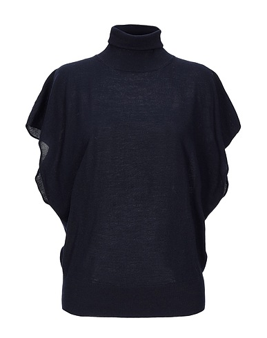 ERIKA CAVALLINI Turtleneck Midnight blue 100% Virgin Wool