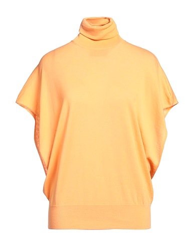 ERIKA CAVALLINI Polo neck Apricot 100% Virgin Wool