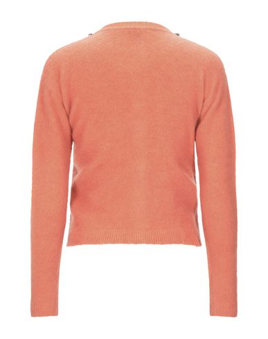 Shop Pinko Woman Cardigan Salmon Pink Size M Wool, Polyamide, Acrylic, Elastane, Glass