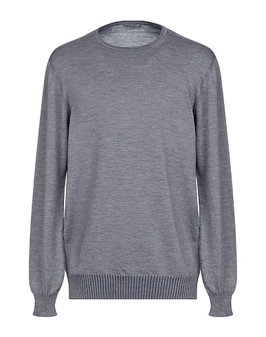 PARRAMATTA Jumper Slate blue 100% Virgin Wool