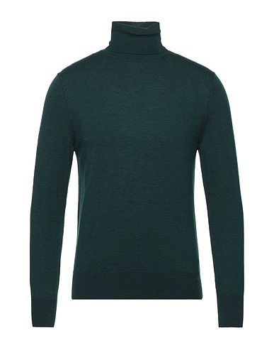 BALLANTYNE Polo neck Green 100% Wool