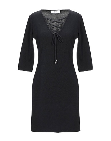 BLUGIRL Short dress Black 100% Virgin Wool