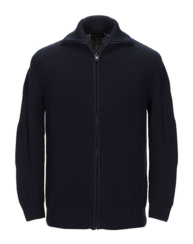 ANTONY MORATO Pullover mit Zipper  Nachtblau 100% Baumwolle